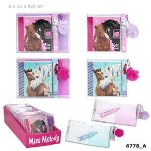 Miss Melody Mini Notebook With Ballpen