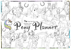 The Colour-Your-Own Pony Planner
