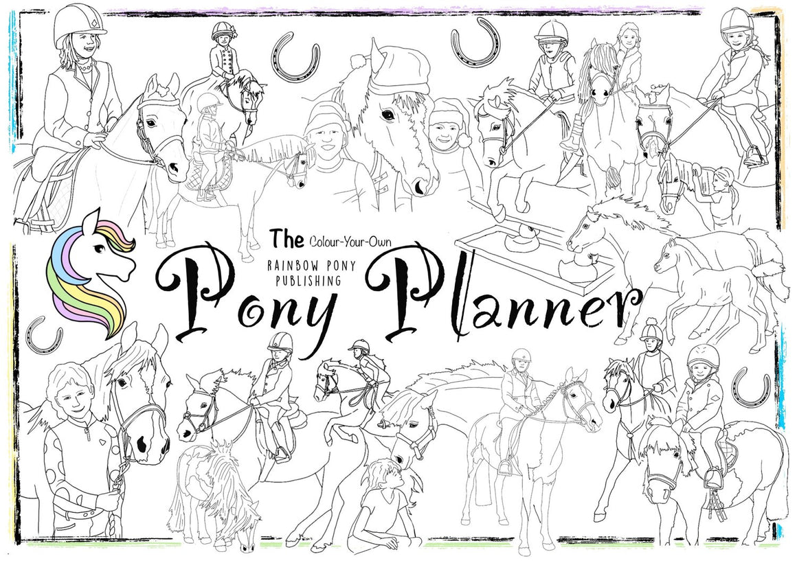 The Colour-Your-Own Pony Planner