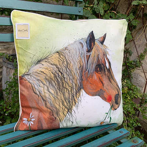 Sunshine Horse Cushion